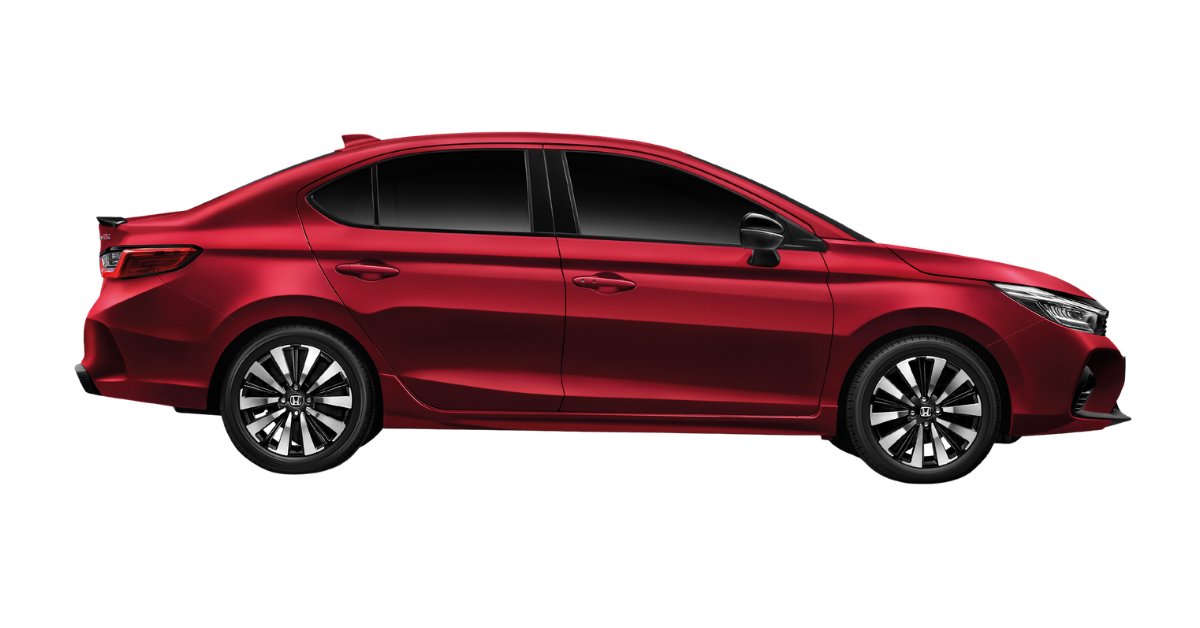 Premium yellow SUV car